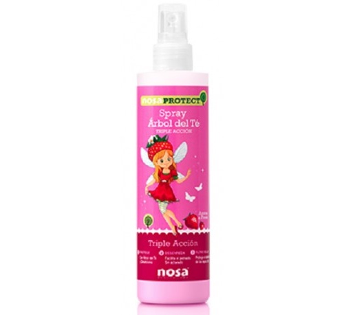 NOSA SPRAY DESENREDANTE ARBOL DEL TE (ROSA 250 ML)