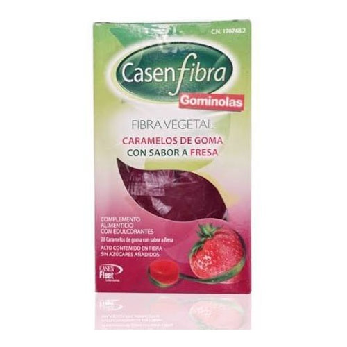 Casen fibra gominolas (28 gominolas fresa)