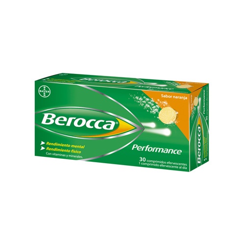 Berocca performance naranja (30 comprimidos efervescentes)