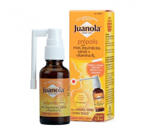 JUANOLA PROPOLIS PULVERIZADOR BUCAL (30 ML)