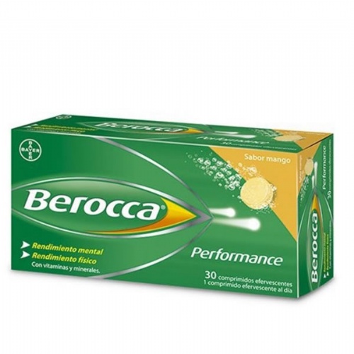 Berocca performance mango (30 comprimidos efervescentes)