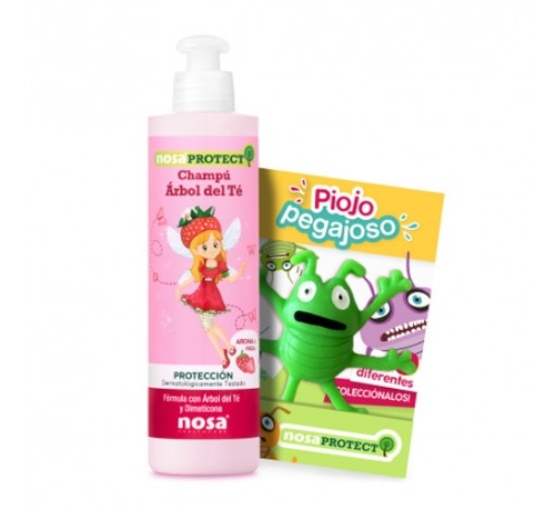 NOSA NATURAL CHAMPU ACEITE DEL ARBOL DEL TE (ROSA 250 ML)