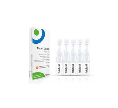 THEALOZ DUO GEL ESTERIL UNIDOSIS (0.4 G ML 30 UNIDOSIS)