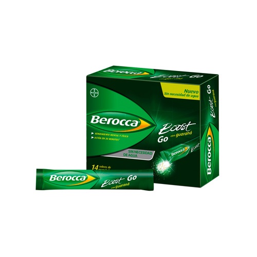Berocca boost go granulado (14 sobres)