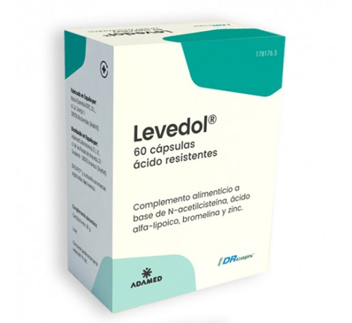 Levedol  60 capsulas