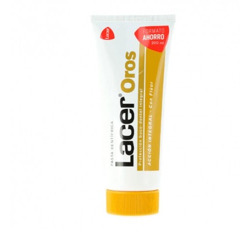Lacer oros accion integral pasta dentifrica (200 ml)