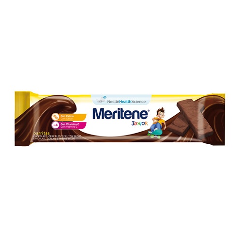 MERITENE JUNIOR BARRITAS CEREALES (35 G 1 BAR CHOCOLATE FRUTOS SECOS)
