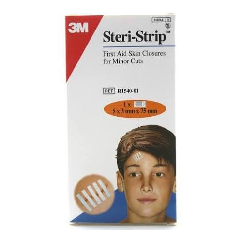 STERI STRIP - SUTURA CUTANEA ESTERIL (TIRA 102 MM  X 6 MM 10 TIRAS)