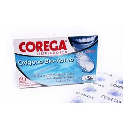 COREGA 3 MINUTOS - LIMPIEZA PROTESIS DENTAL (60 TABLETAS)