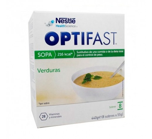 OPTIFAST SOPA VERDURAS (54 G 9 SOBRES)