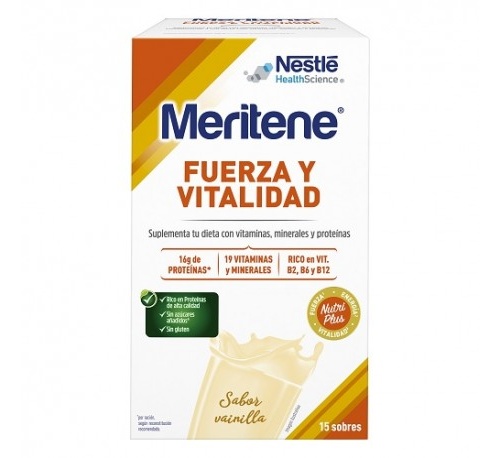 MERITENE (30 G 15 SOBRES VAINILLA)