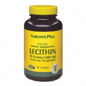 Nature´s plus lecitina de soja (1200 mg 90 perlas)