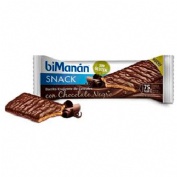Bimanan barrita crujiente cereales choco negro (17 g  20 bar)