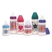 Suavinex premium biberon boca ancha tetina silicona 3 posiciones (360 ml)