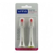 Cepillo dental electrico - vitis sonic s10 / s20 encias (2u recambio cabezal)