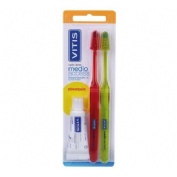 Cepillo de dientes vitis access medio (2u)
