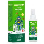 Nosa attack locion 5% dimeticona - antipiojos (100 ml aroma manzana)