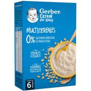 Gerber multicereales 0% azucares añadidos (1 estuche 270 g)