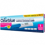 Test de embarazo Clearblue  indicador de semanas (1 prueba)