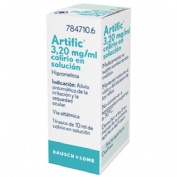 ARTIFIC 3,20 mg/ml COLIRIO EN SOLUCION , 1 frasco de 10 ml