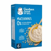 Gerber multicereales 0% azucares añadidos (1 estuche 270 g)