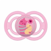 Chupete silicona fisiologico - mam perfect (+ 16 meses 1 unidad color rosa)