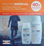 Pack sport fotoprotector isdin fusion spf50+ - gel 100 ml + water  50 ml