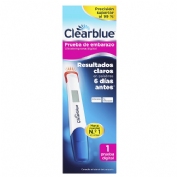 Test de embarazo ultratemprana clearblue 1 unidad - clearblue