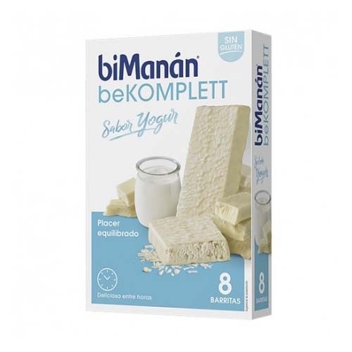 Bimanan bekomplett snack barritas (yogur 8 barritas)