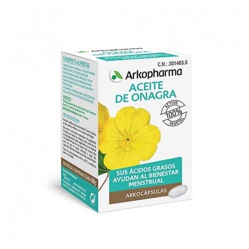 Aceite de onagra arkocaps (500 mg 100 capsulas)