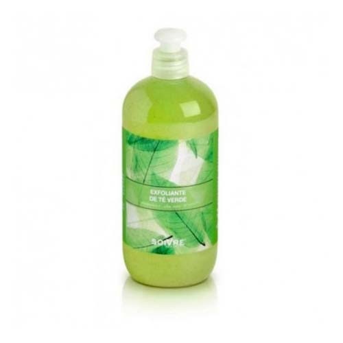 Soivre gel de baño exfoliante te verde (1 envase 500 ml)