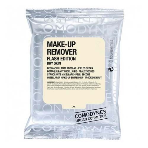 COMODYNES CONVENIENT COSMETICS - MAKE UP REMOVER SENSITIVE & DRY SKIN (20 TOALLITAS)