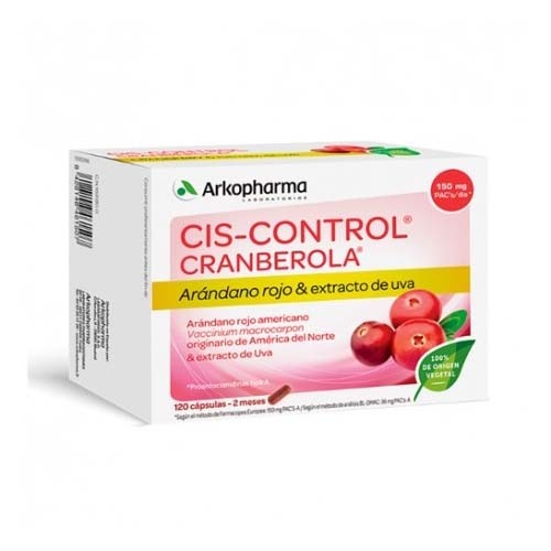 Cranberola cis control arandano americano arko (140 mg 120 caps)