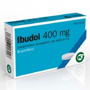 IBUDOL 400 MG COMPRIMIDOS RECUBIERTOS CON PELICULA EFG , 20 comprimidos